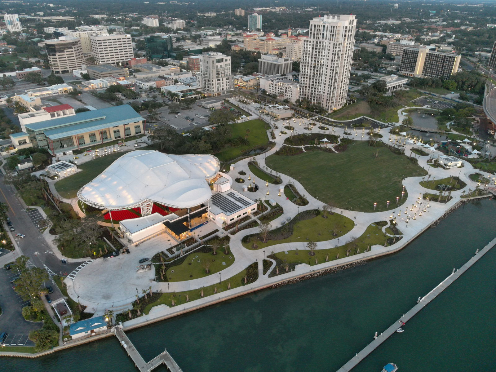 Stantec-designed Coachman Park opens in Downtown Clearwater, Florida