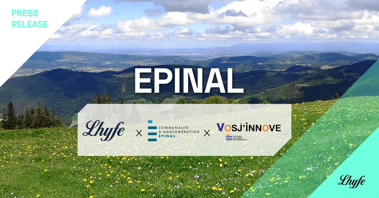 Lhyfe selected by Epinal Urban Community to create a green and renewable hydrogen production site in Epinal (France), and to develop the future Grand Est region fuel chain