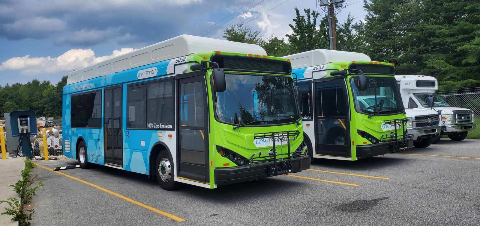 Burlington, North Carolina Becomes Battery-Electric  with Delivery of Two BYD | RIDE Buses