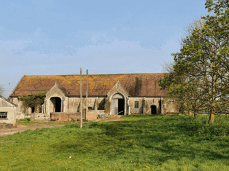 Hartpury Tithe Barn, Gloucestershire, UK