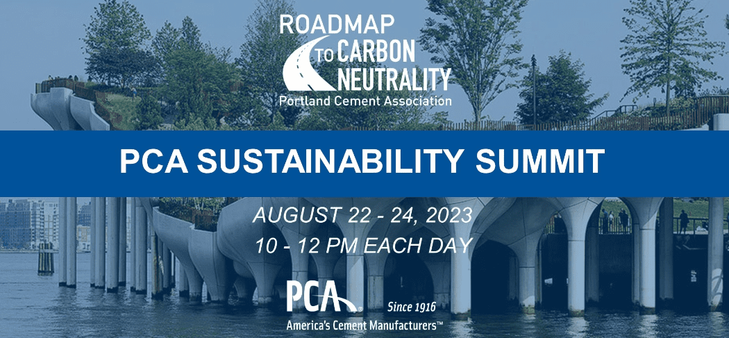 U.S. Experts to Present Carbon Neutrality Progress at  Virtual Concrete Sustainability Summit