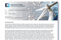 210 Major Clean Energy, Clean Vehicle Projects Announced Since IRA – $86B in Investments, 74K New Jobs Across 39 States