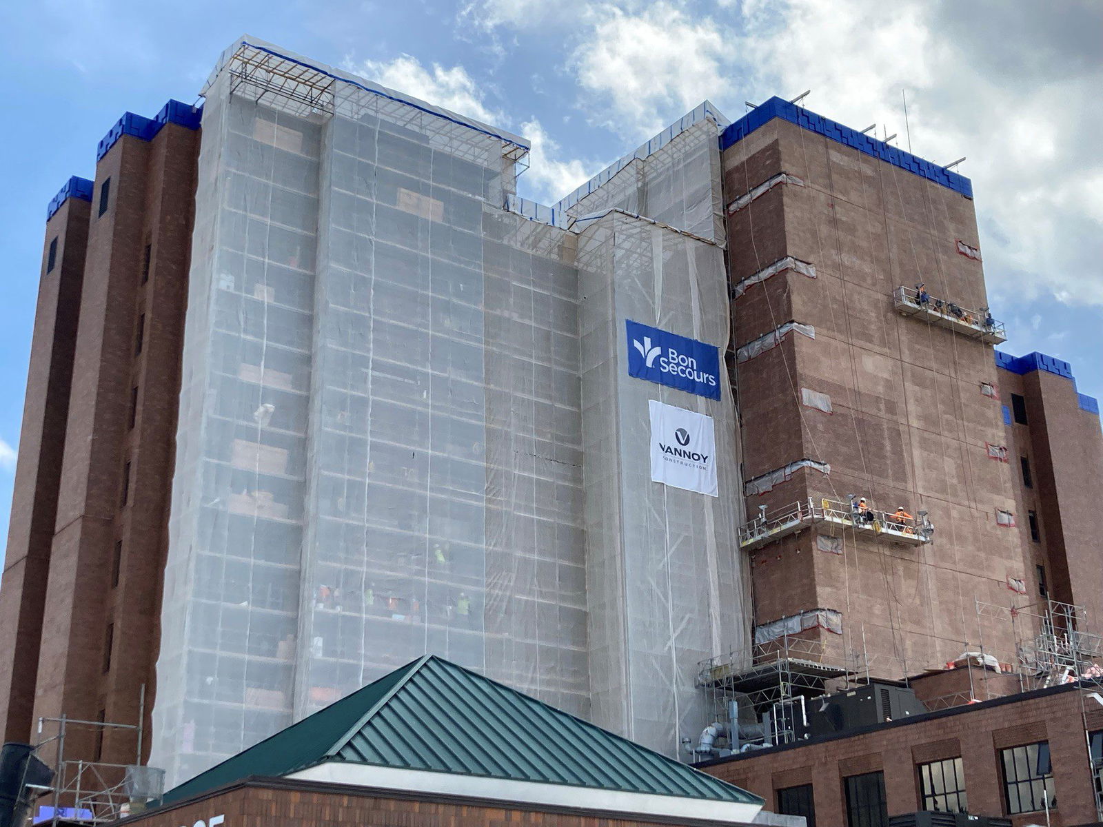 Western Specialty Contractors Completes Façade Restoration Portion of Tower Modernization Project at Bon Secours Hospital