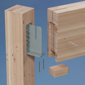 Simpson Strong-Tie Introduces New High-Capacity, Load-Rated Concealed Beam Hanger for Mass Timber Construction