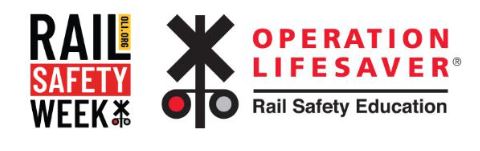 Raising Awareness to Save Lives: Rail Safety Week, September 18-24, Seeks to Prevent Railroad Crossing and Trespass Incidents Across North America