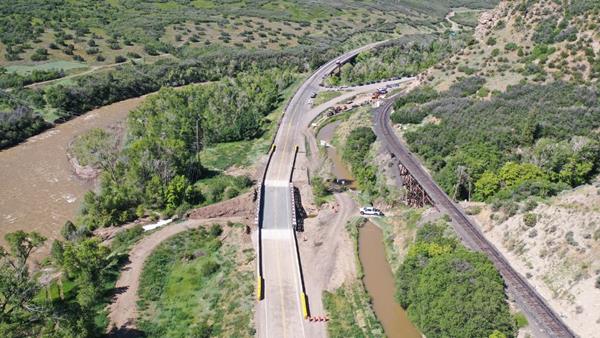 Acrow Bridge Installed to Reconnect Key Route After Culvert Collapse in Rural Western Colorado