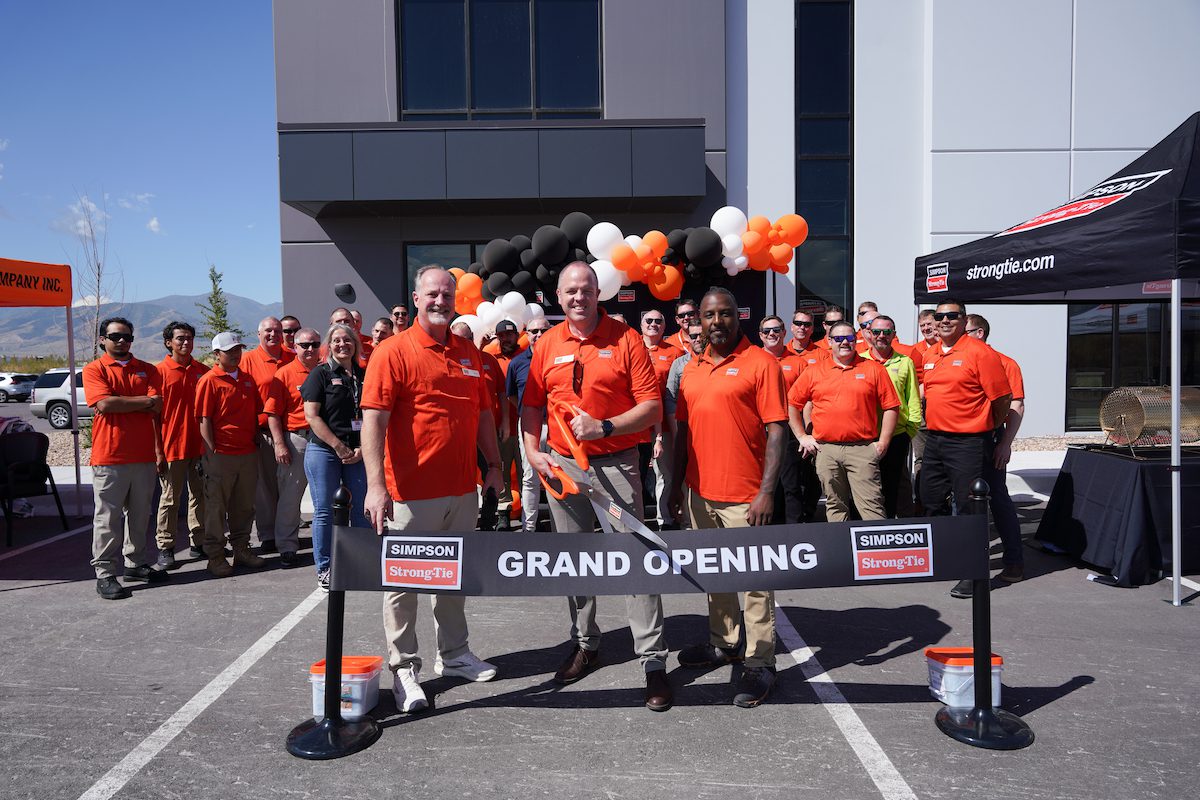 Simpson Strong-Tie Opens Three New Warehouse, Training, and Distribution Hubs to Optimize Product Availability in the Northwest and Rocky Mountain Regions