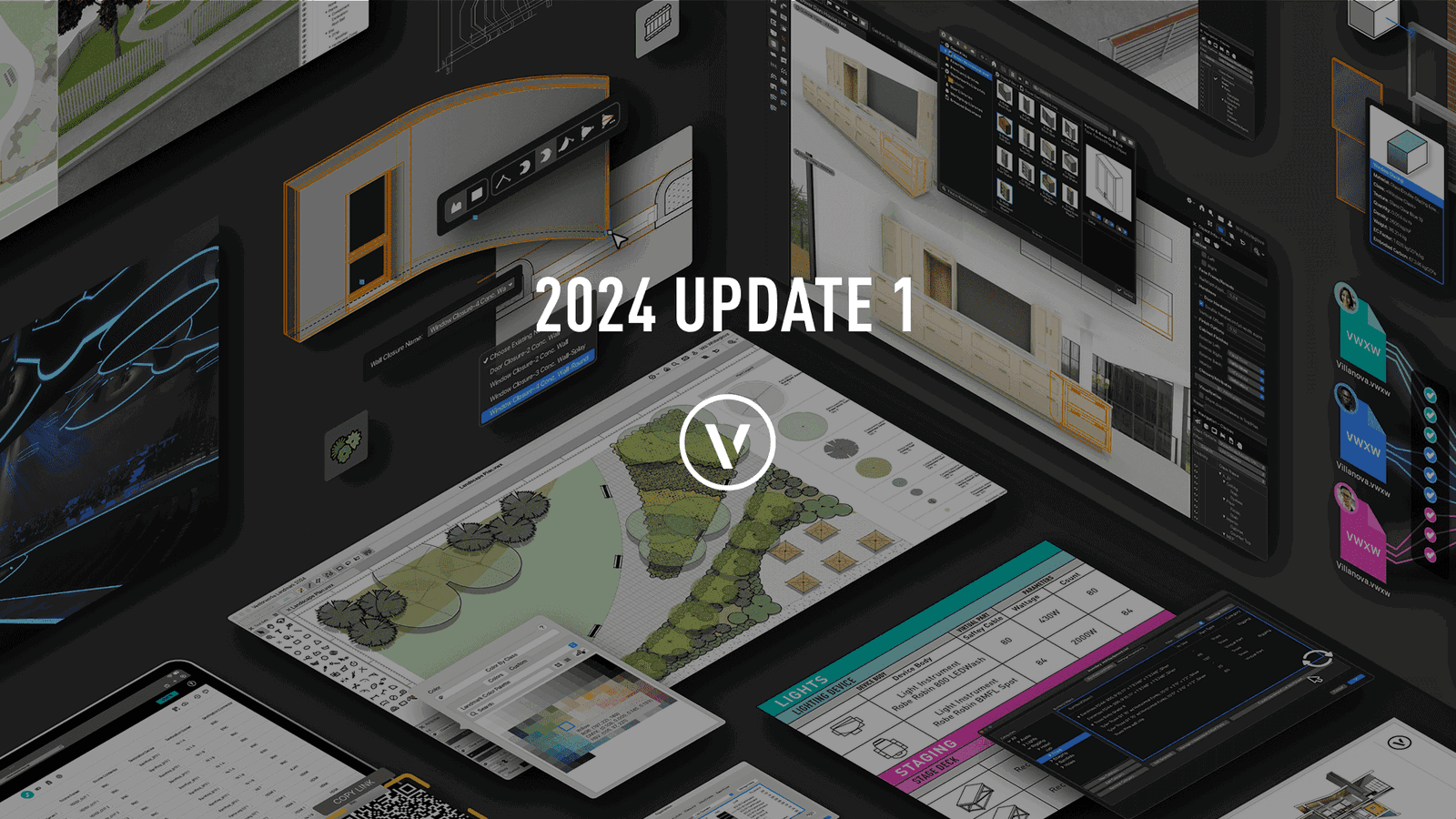 Vectorworks, Inc. Announces a Colorful Update to its 2024 Product Line