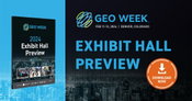 Geo Week Releases Digital Snapshot of Exhibit Hall, Showcasing Exhibitor Lineup and Onsite Highlights