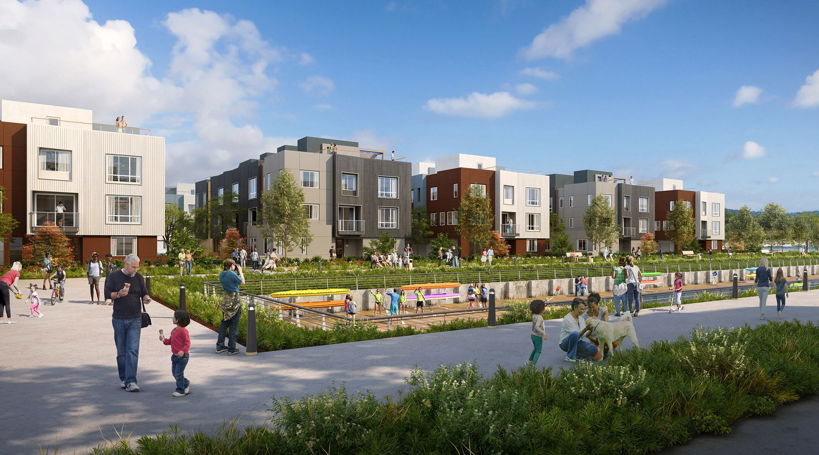 KTGY Designed Townhomes Island View and Waterside at Alameda Marina are Now Open