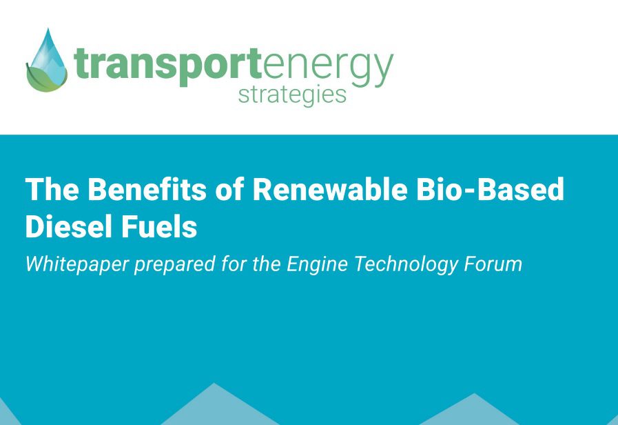 ETF Releases White Paper Highlighting Significant Opportunities for Bio-Based Diesel Fuel Use in Back-up Power Generation and Microgrids