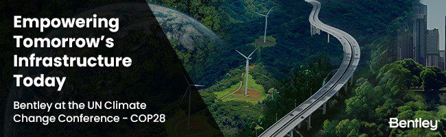 Bentley Systems to Speak at COP28, Participate in Blue Zone, Green Zone, and Sustainable Innovation Forum 2023 Activities