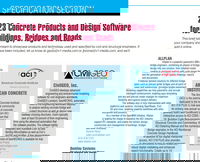 2023 Concrete Products and Design Software for Buildings, Bridges and Roads