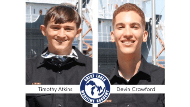 Crowley Awards Memorial Scholarship to Great Lakes Maritime Academy Cadets