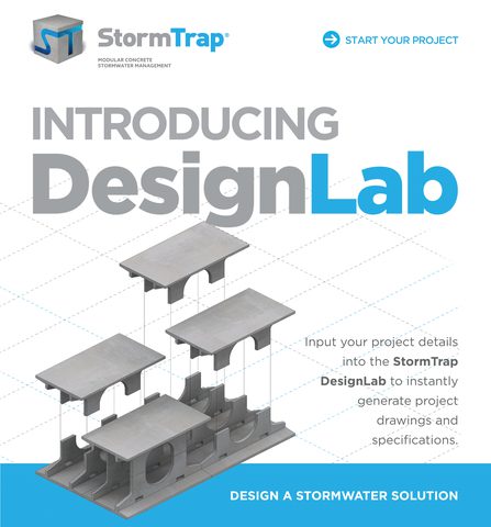 StormTrap® Announces the Launch of DesignLab: Empowering Engineers to Create Site-Specific Stormwater Solutions with Ease
