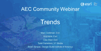 Esri AEC Community Webinar - Trends