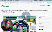 Weaver and UK Architects Target VAT Reforms and Decarbonisation amidst New COP28 Climate Pledges