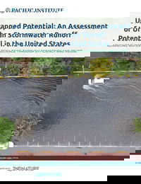 New Pacific Institute Report Finds Substantial Opportunity for Urban Stormwater Capture to Enhance Water Resilience in Communities Across the United States