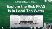 USGS PFAS in Tap Water Interactive Map How-To Video
