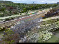Acrow Bridge Installed to Carry Detoured Traffic During U.S. Highway Upgrades in Rural Oklahoma