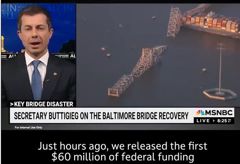 Biden-Harris Administration Announces $60 Million for Emergency Work in Wake of the Collapse of the Francis Scott Key Bridge in Baltimore