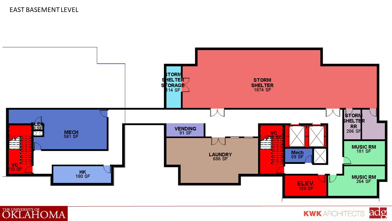 KWK Architects Designs Reinforced Rooms at Residence Halls to Protect Students from Tornadoes, Severe Weather