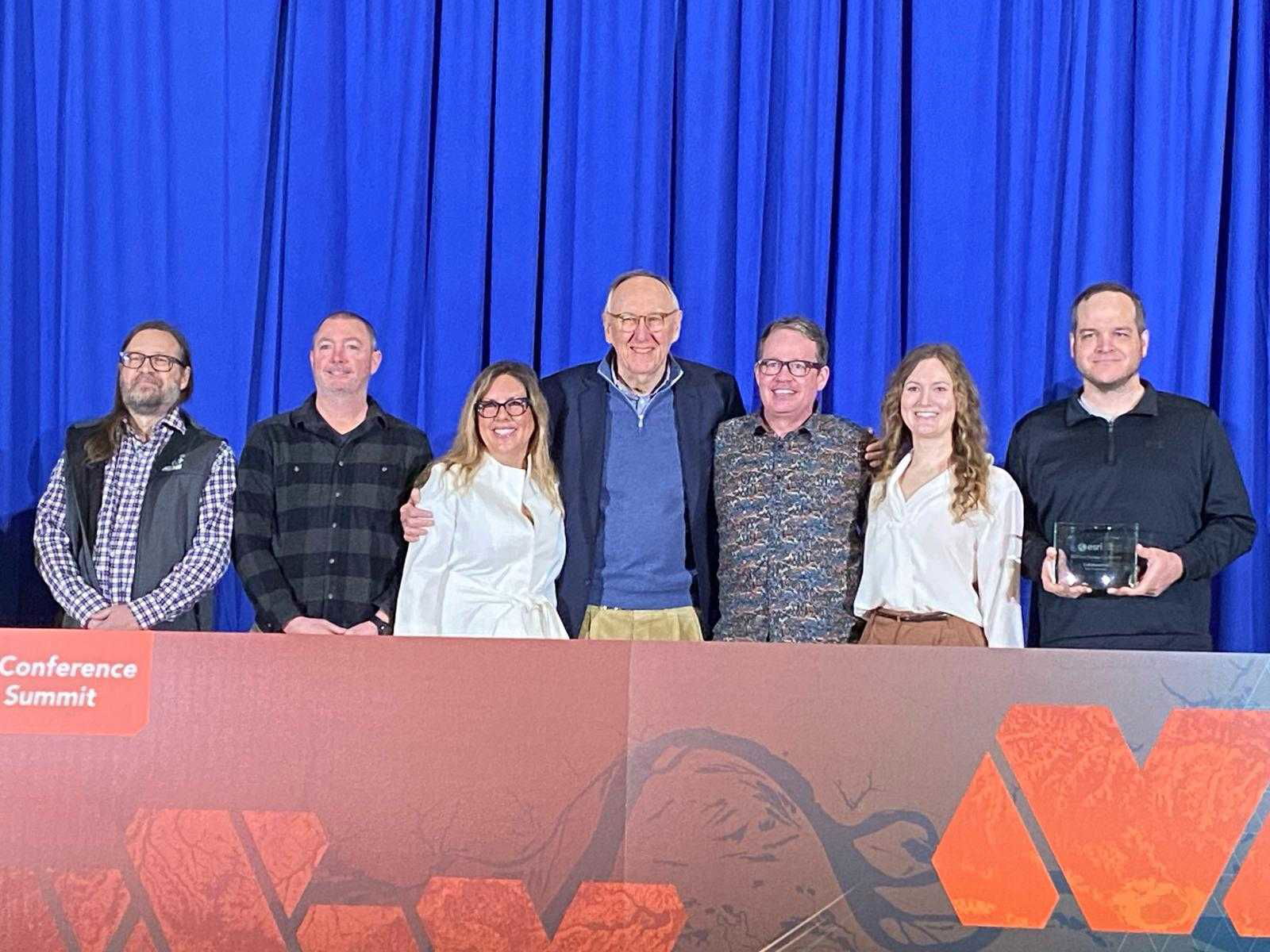 ROK Technologies, LLC receives Esri’s Collaboration Award for Exceptional Achievement at the 2024 Esri Partner Conference (EPC)