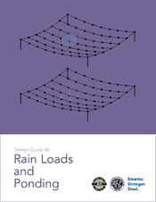 New AISC/SJI Design Guide Details Rain Loads and Ponding