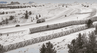 Video: Wyoming DOT Explains How Snow Fences Work
