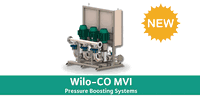 New Wilo-CO MVI Pressure Boosting Systems