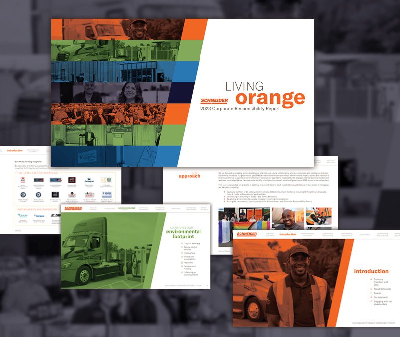 Now Available: Schneider’s 2023 Corporate Responsibility Report!