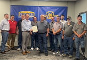 U.S. Representative Joyce Presents Bedford Reinforced Plastics with Congressional Record