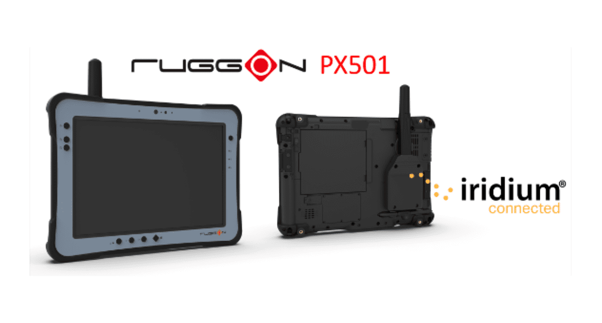 Iridium Partner RuggON Launches First Iridium Connected Tablet