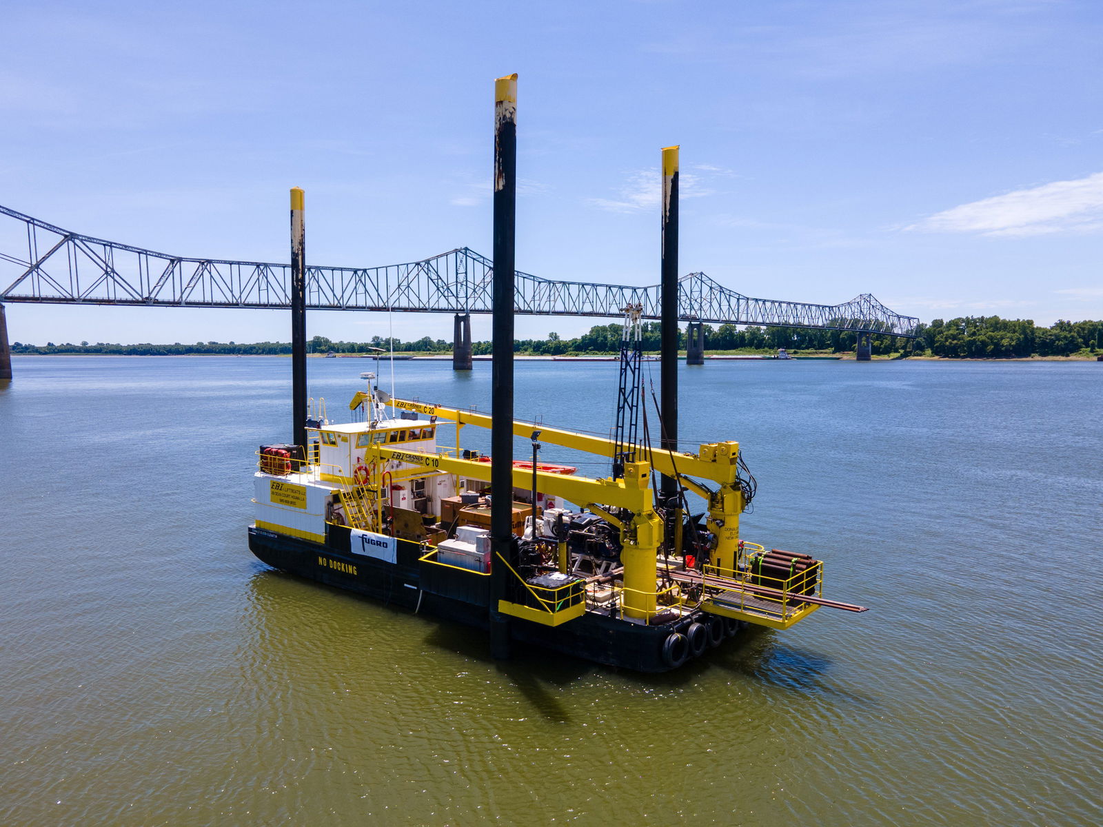 Fugro supports US 51 bridge redesign with nearshore geotechnical expertise
