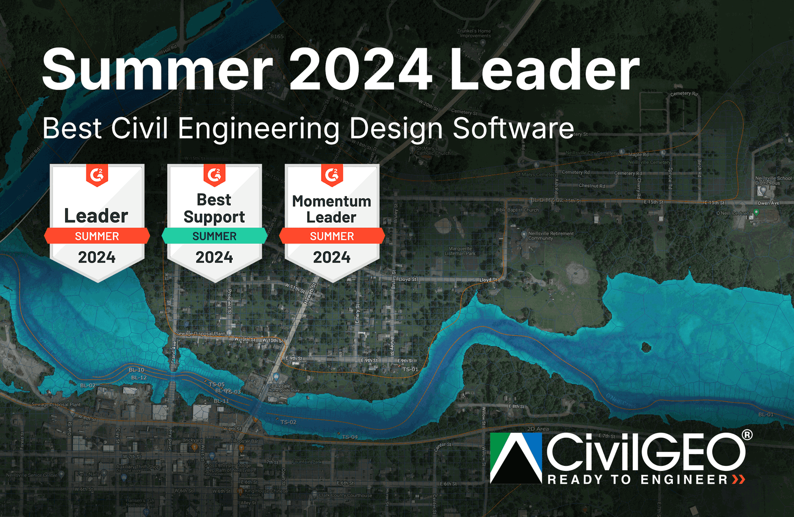 CivilGEO Software Is the Top Choice For 80% of Civil Engineers