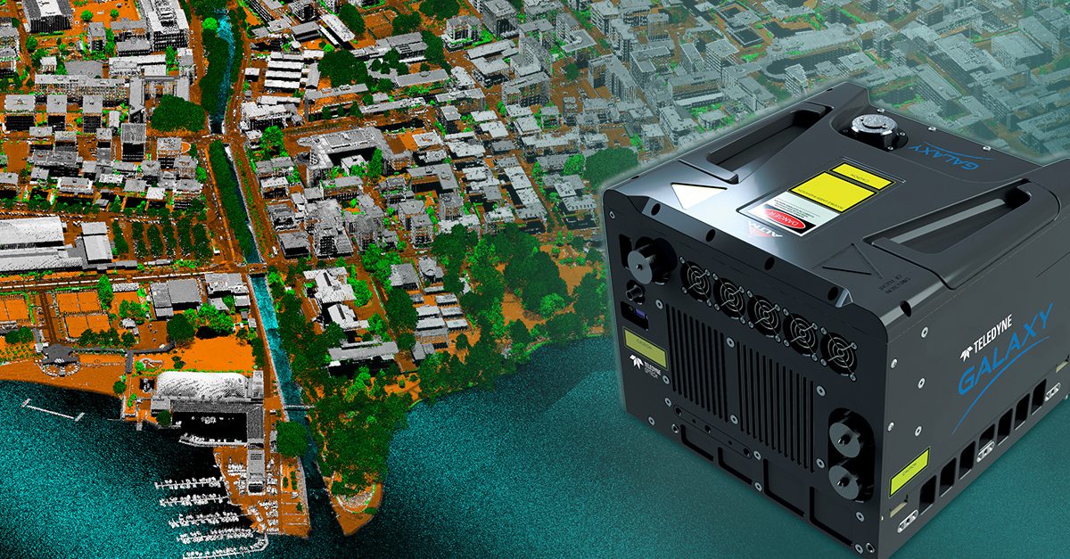 Teledyne Geospatial unveils super resolution airborne lidar with edge computing