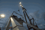 A-Frame installation enhances offshore wind vessel capability