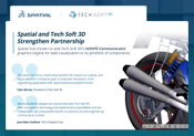 Spatial and Tech Soft 3D Strengthen Partnership