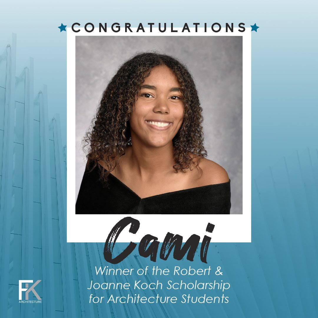 FK Architecture Announces Recipient of the 2024 Robert and Joanne Koch Scholarship for Architecture