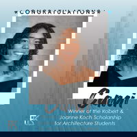FK Architecture Announces Recipient of the 2024 Robert and Joanne Koch Scholarship for Architecture