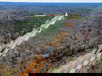 Acrow Bridges Installed to Carry Detoured Traffic During Highway Construction in Alabama