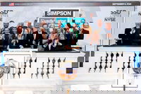 Simpson Manufacturing Co. Celebrates 30 Years As a Public Company by Ringing the Closing Bell at the NYSE on September 6