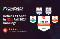 CivilGEO Retains #1 Spot in G2’s Fall 2024 Rankings