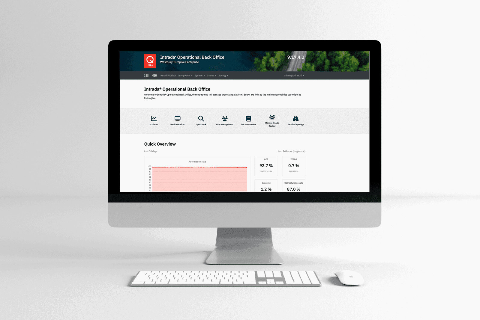 Q-Free releases new flexible, modular, and scalable tolling software solution: Intrada® Operational Back Office