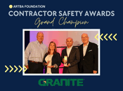 Contractors From California, Texas, and Virginia Receive 2024 ARTBA Contractor Safety Awards
