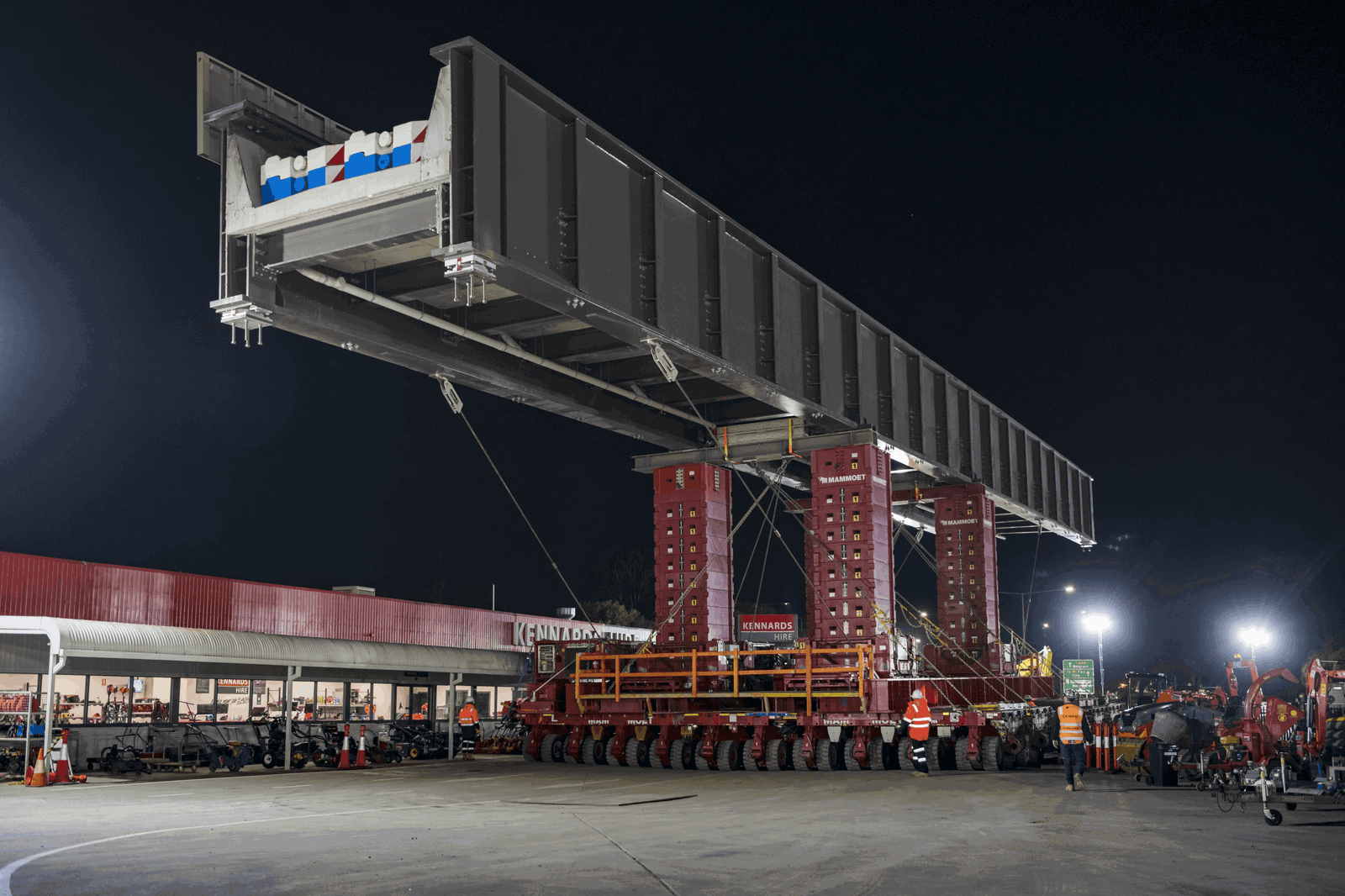 Minimizing disruption with bridge construction solution in Melbourne