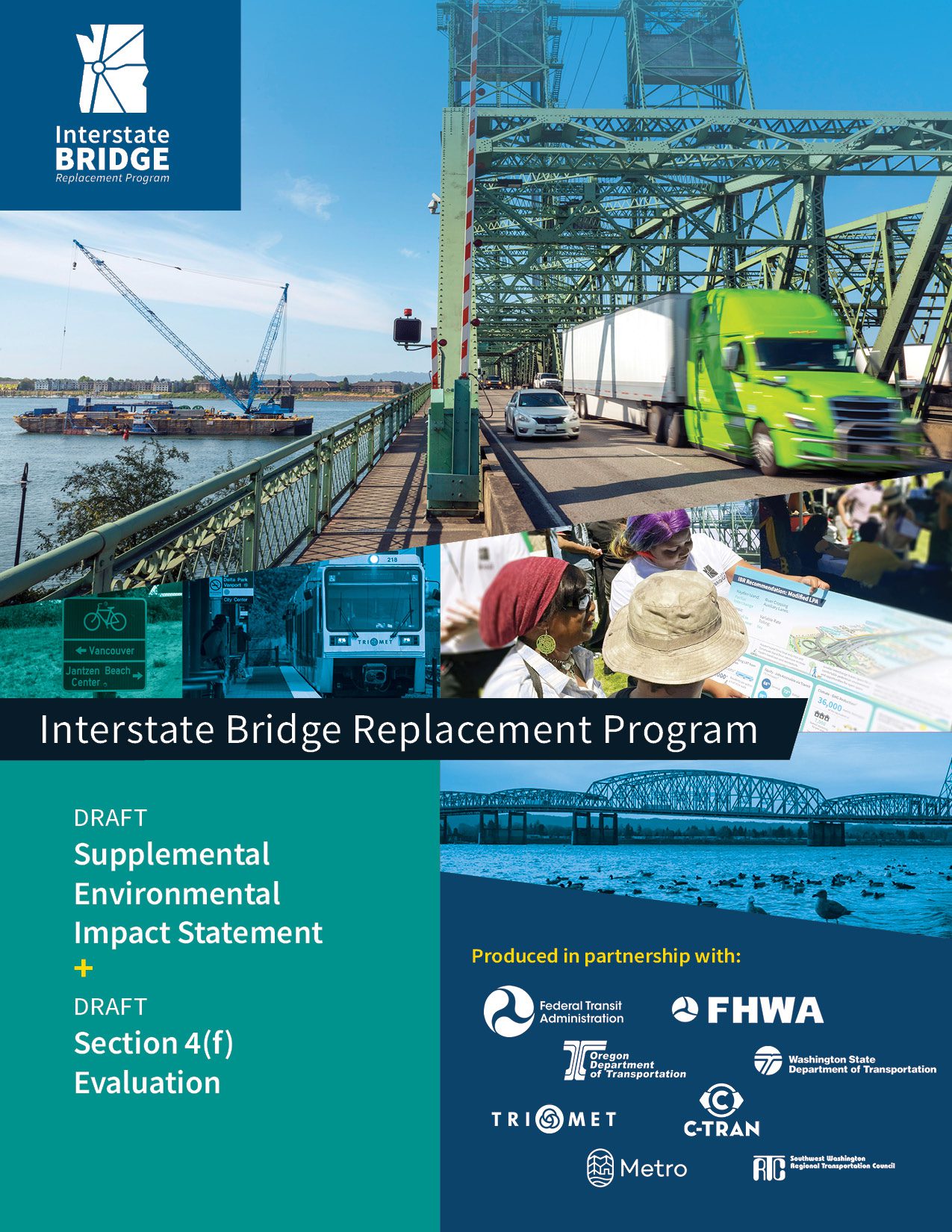 Interstate Bridge Replacement Program to Publish Draft SEIS Sept. 20