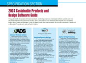 Specification Sections: 2024 Sustainable Products and Design Software Guide