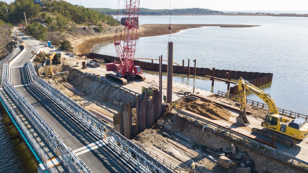 Acrow Bridge Supports Major Estuary Repair Project in Massachusetts