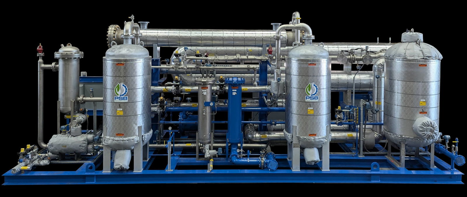 PSB Industries Highlights Deoxo and Dryer Package for Advanced Gas Purification in Wastewater Treatment